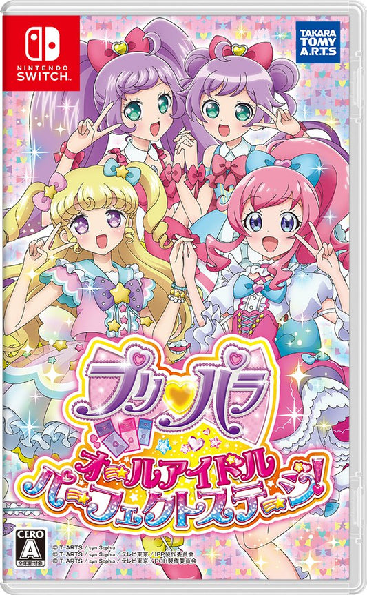 PriPara All Idol Perfect Stage Nintendo Switch TAKARA Tomy A.R.T.S