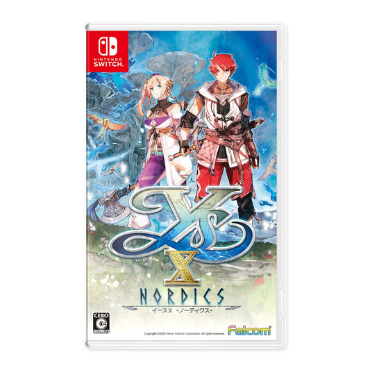 Ys X Nordics Nintendo Switch Falcom Sealed Action RPG New