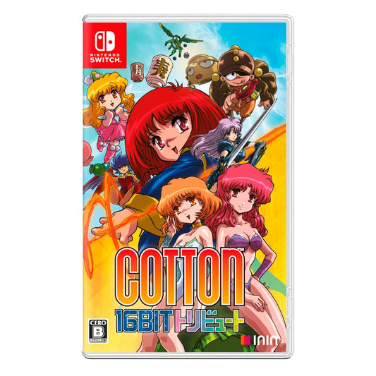 Cotton 16Bit Tribute Nintendo Switch ININ Games Sealed New