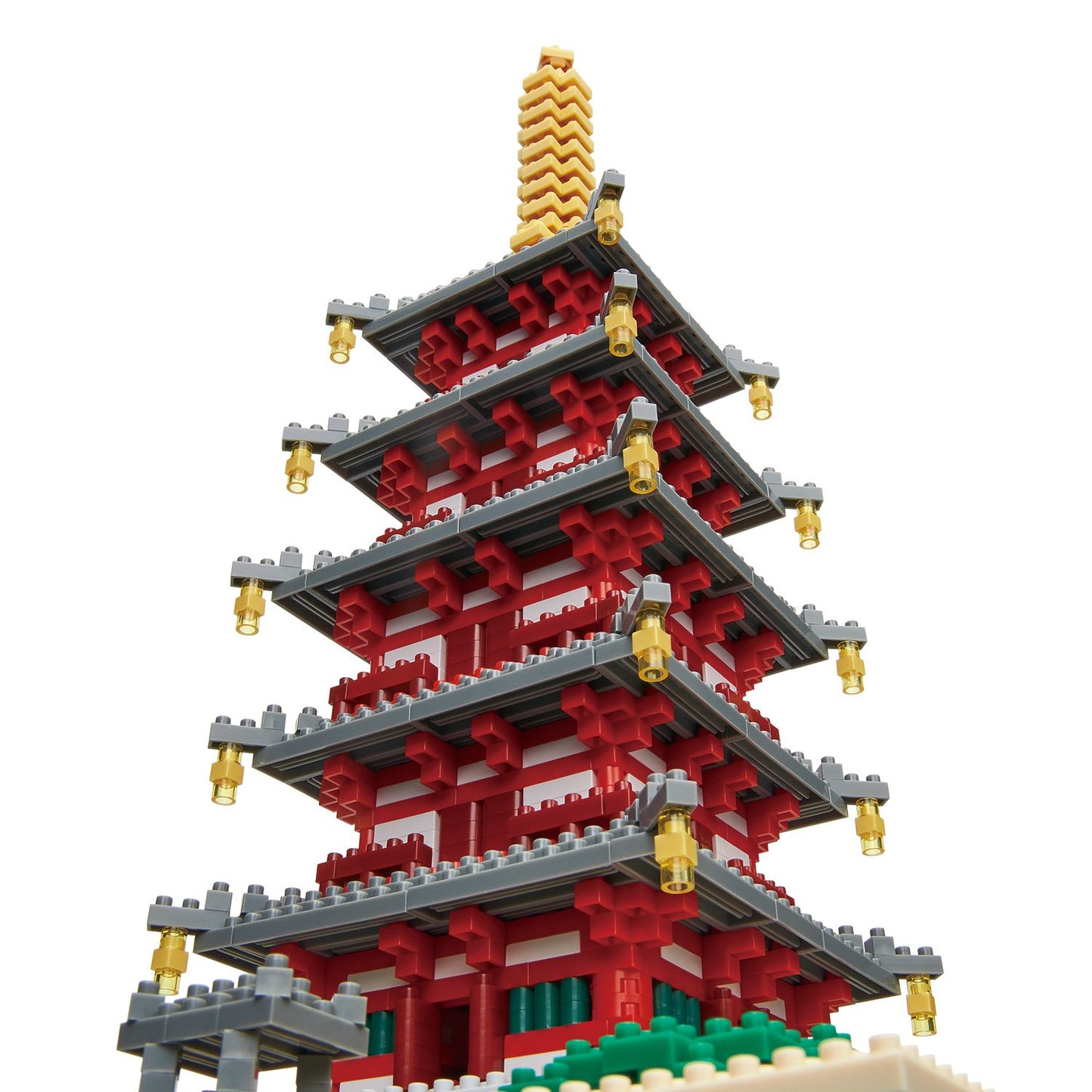 Kawada Nano Block Five-storied Pagoda Gojyu no Tou Deluxe Edition NB-031