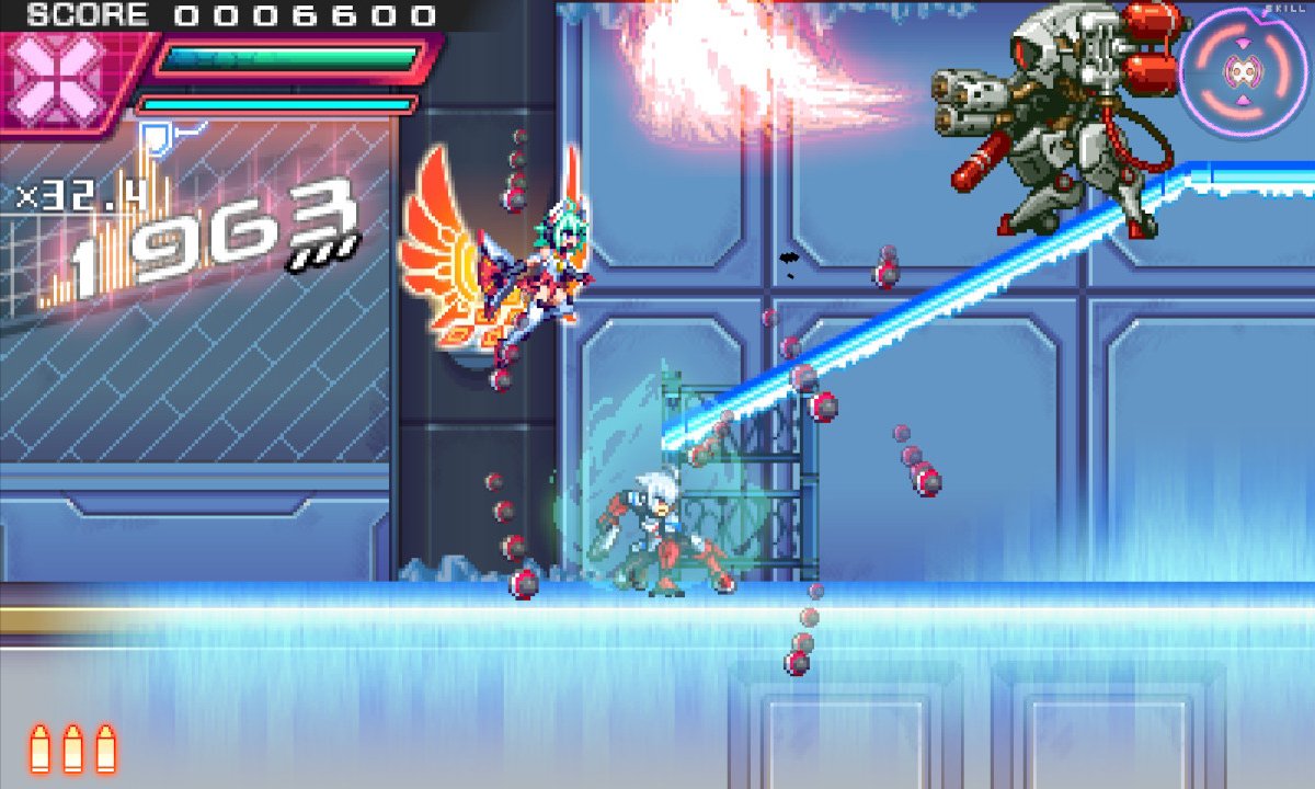 Armed Blue Gunvolt Striker Pack Nintendo Switch Inti Creates
