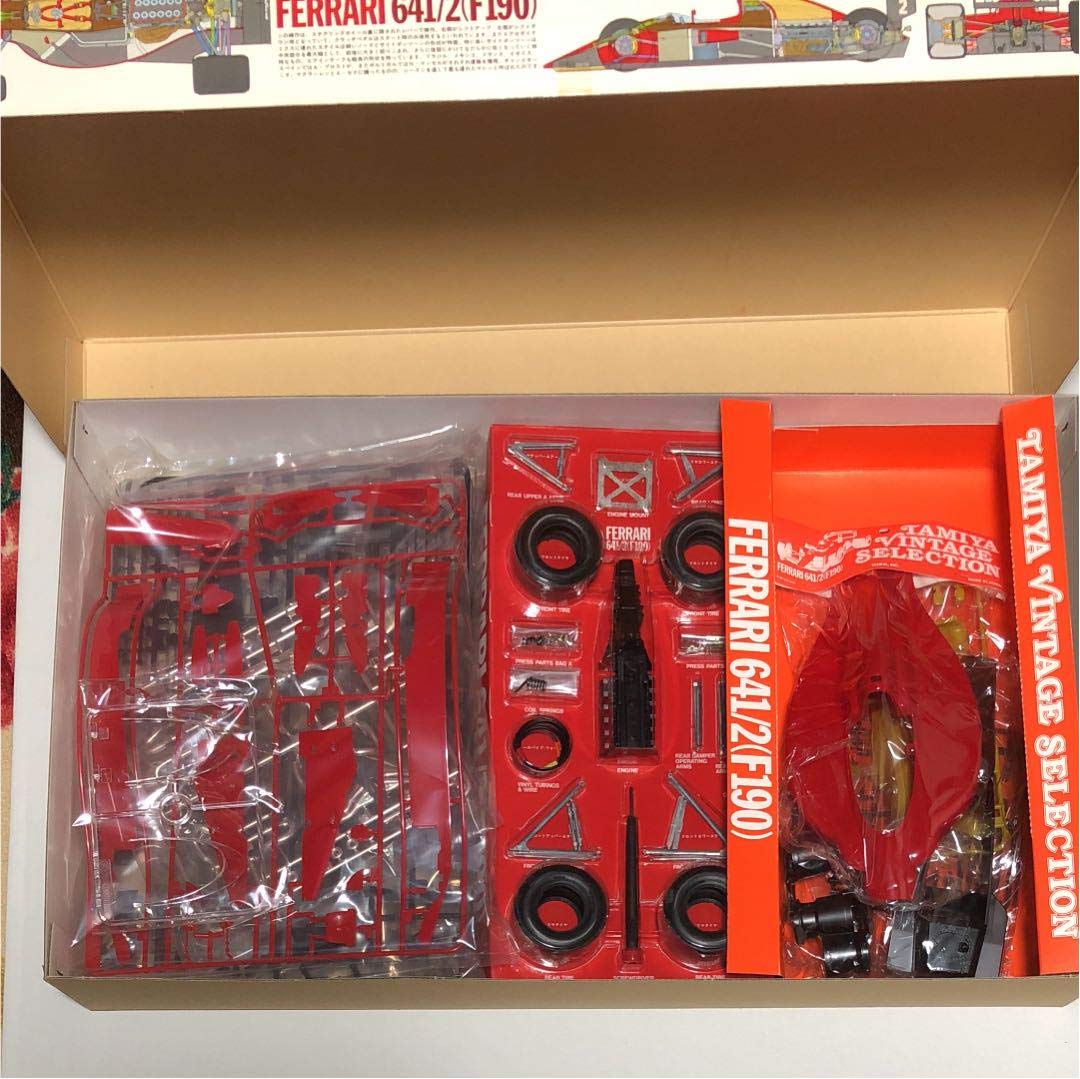 1/12 Big Scale Series Ferrari 641/2 (F190) Tamiya Vintage Selection
