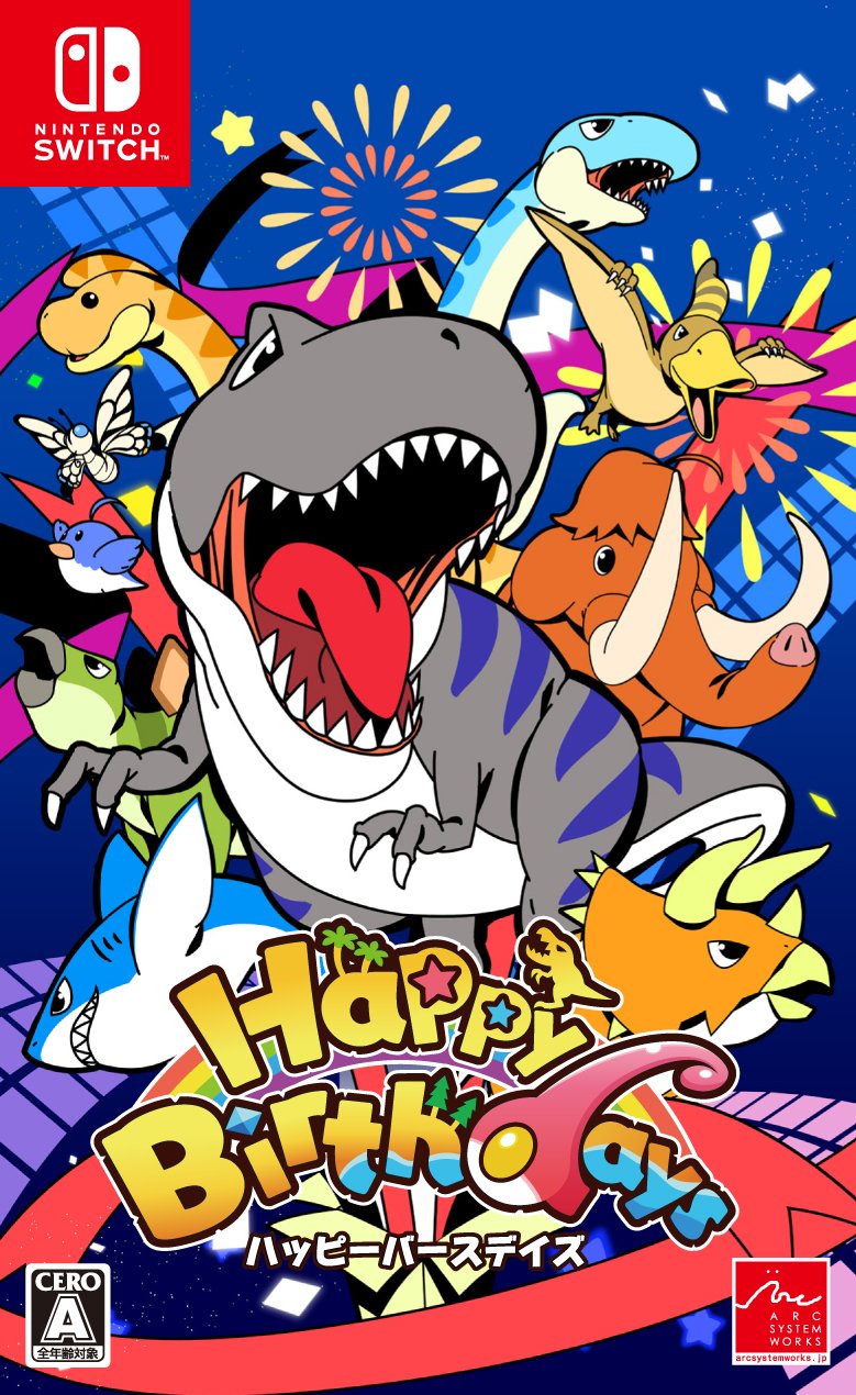 Happy Birthdays Nintendo Switch Arc System Works Sealed Simulation