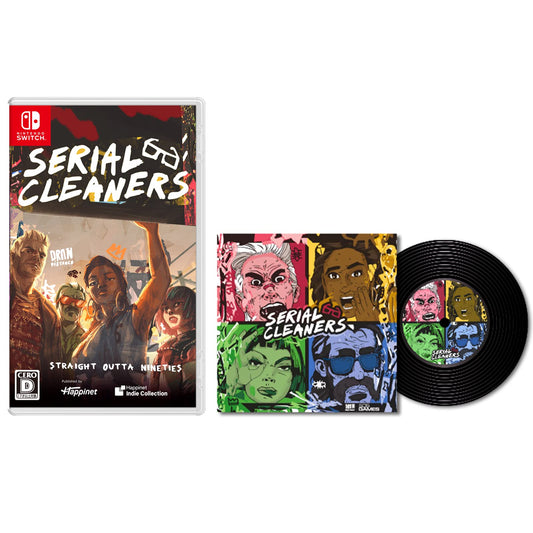 Serial Cleaners Nintendo Switch Happinet Sealed Action Adventure New