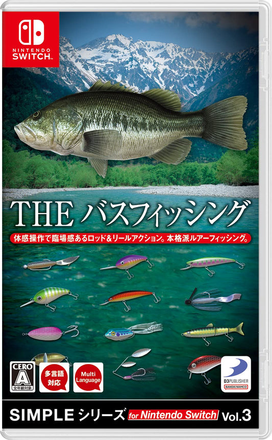 SIMPLE Series for Nintendo Switch Vol.3: THE Bass Fishing - Switch