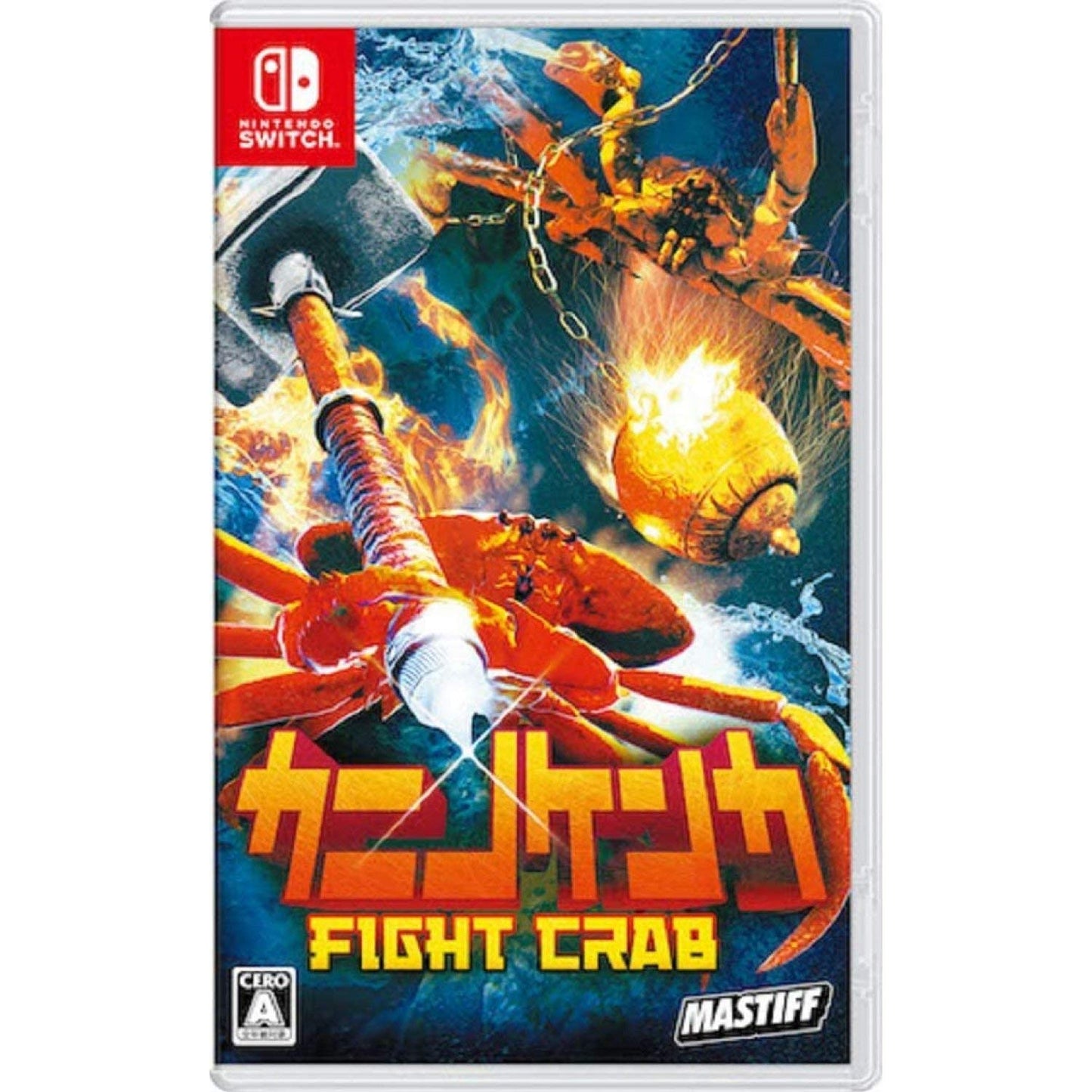 Fight Crab Nintendo Switch Mastiff Sealed Fighting New