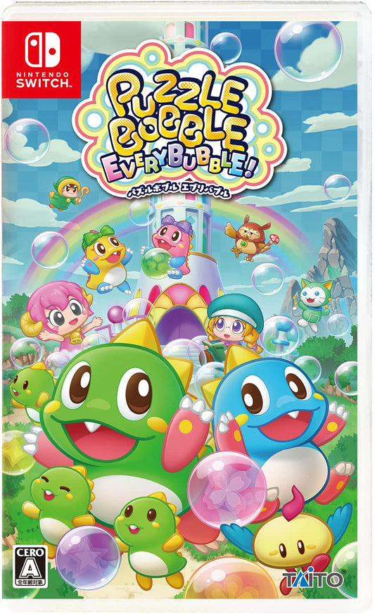 Puzzle Bobble Everybubble! Nintendo Switch Taito Sealed Puzzle New