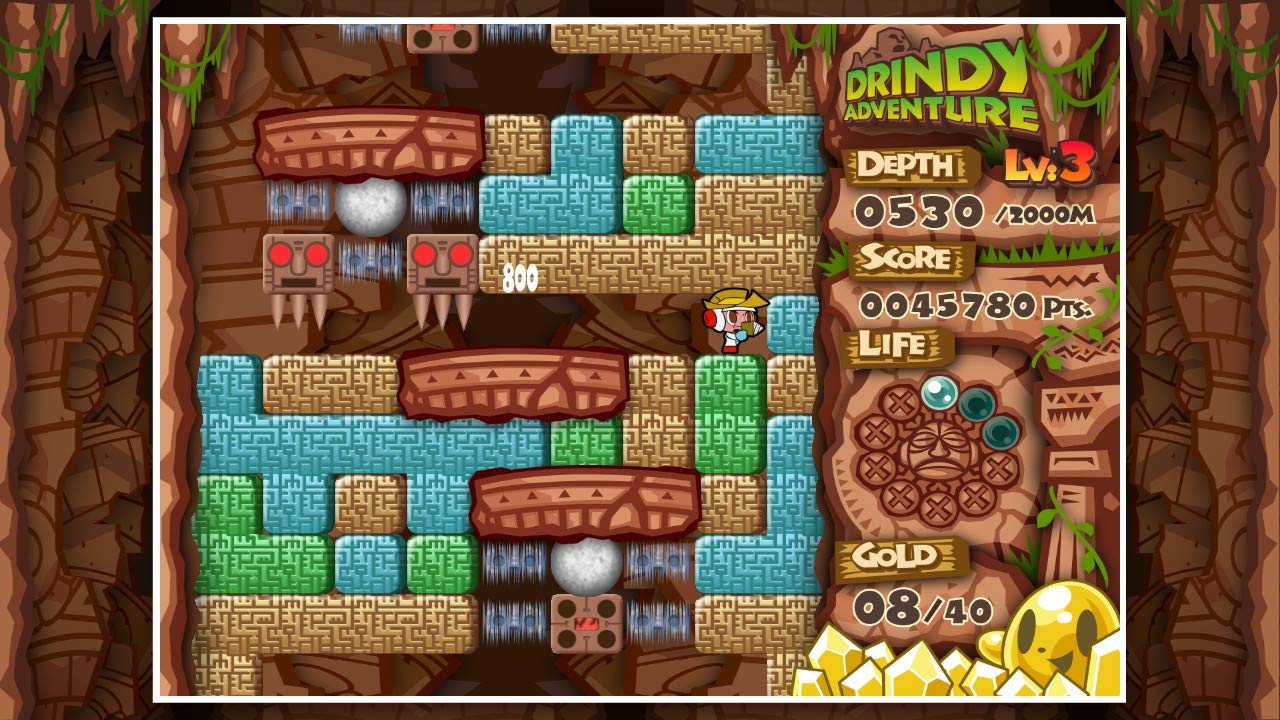 Mr. Driller Drill Land Nintendo Switch Bandai Namco Sealed Puzzle