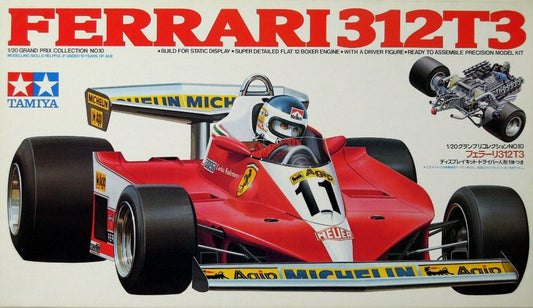 Tamiya 1/20 Ferrari 312T3 (1/20 Grand Prix Collection: 20010)