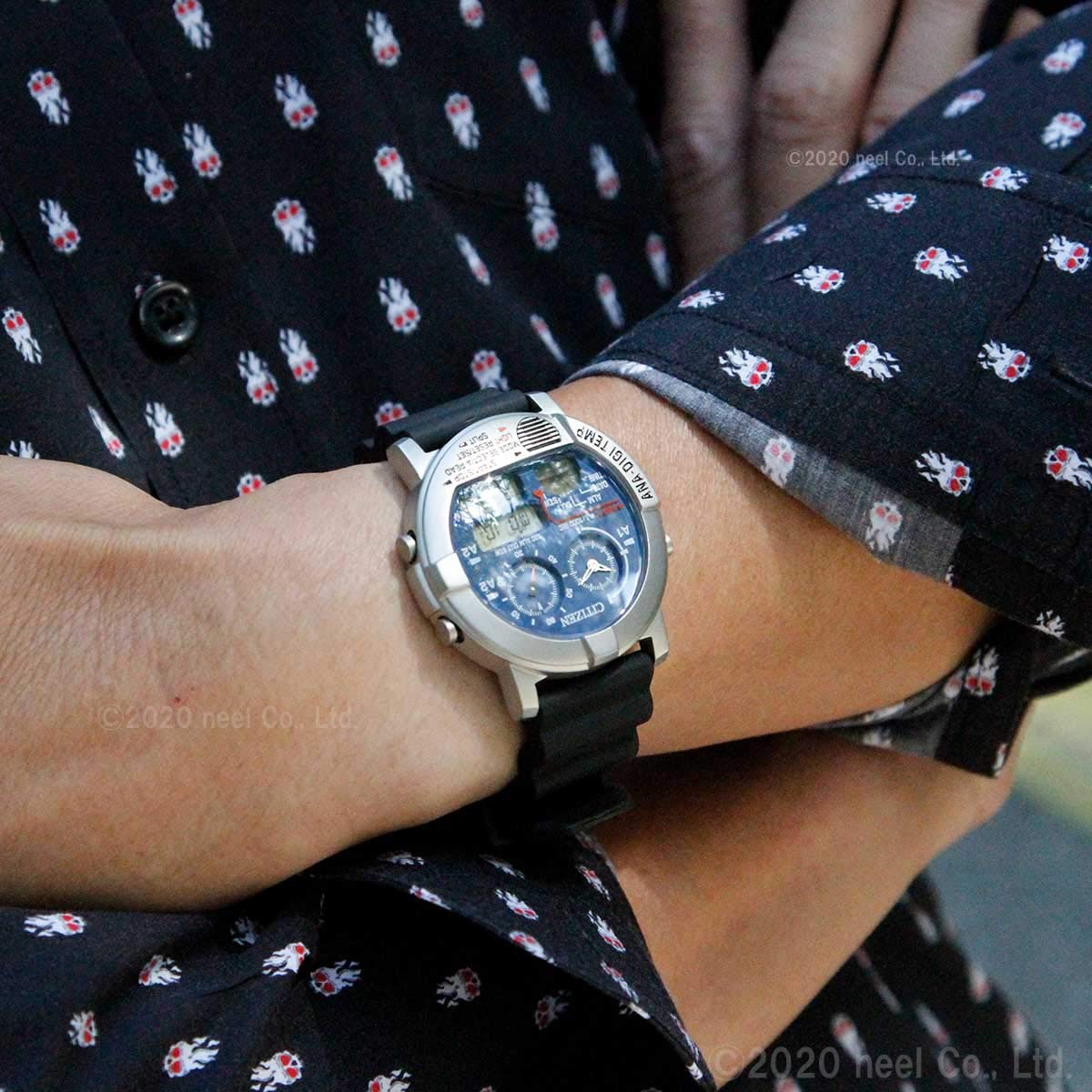 CITIZEN ANA-DIGI TEMP wristwatch men's women's JG0070-20L