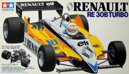 1/20 Grand Prix Collection Series No.18 Renault RE-30B Turbo