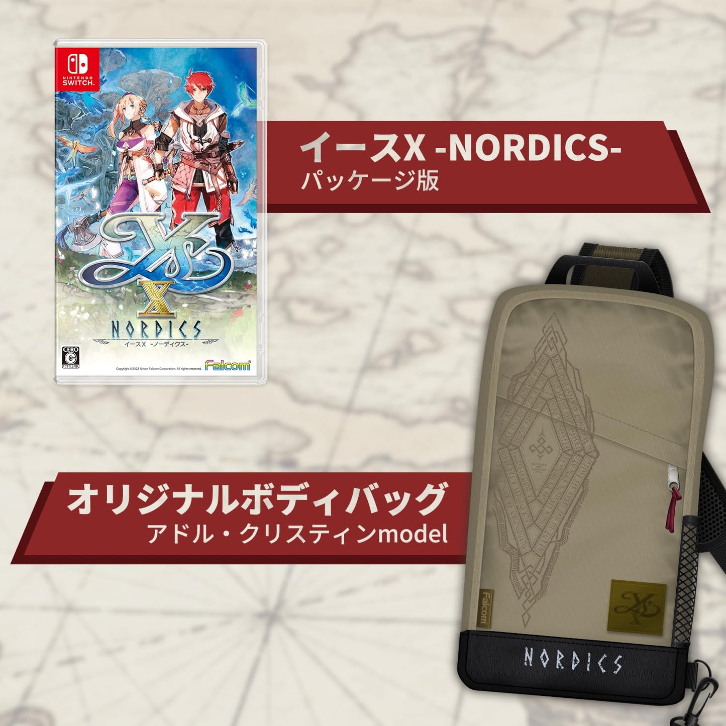 Ys X Nordics Adol Christin Limited Edition Nintendo Switch Falcom