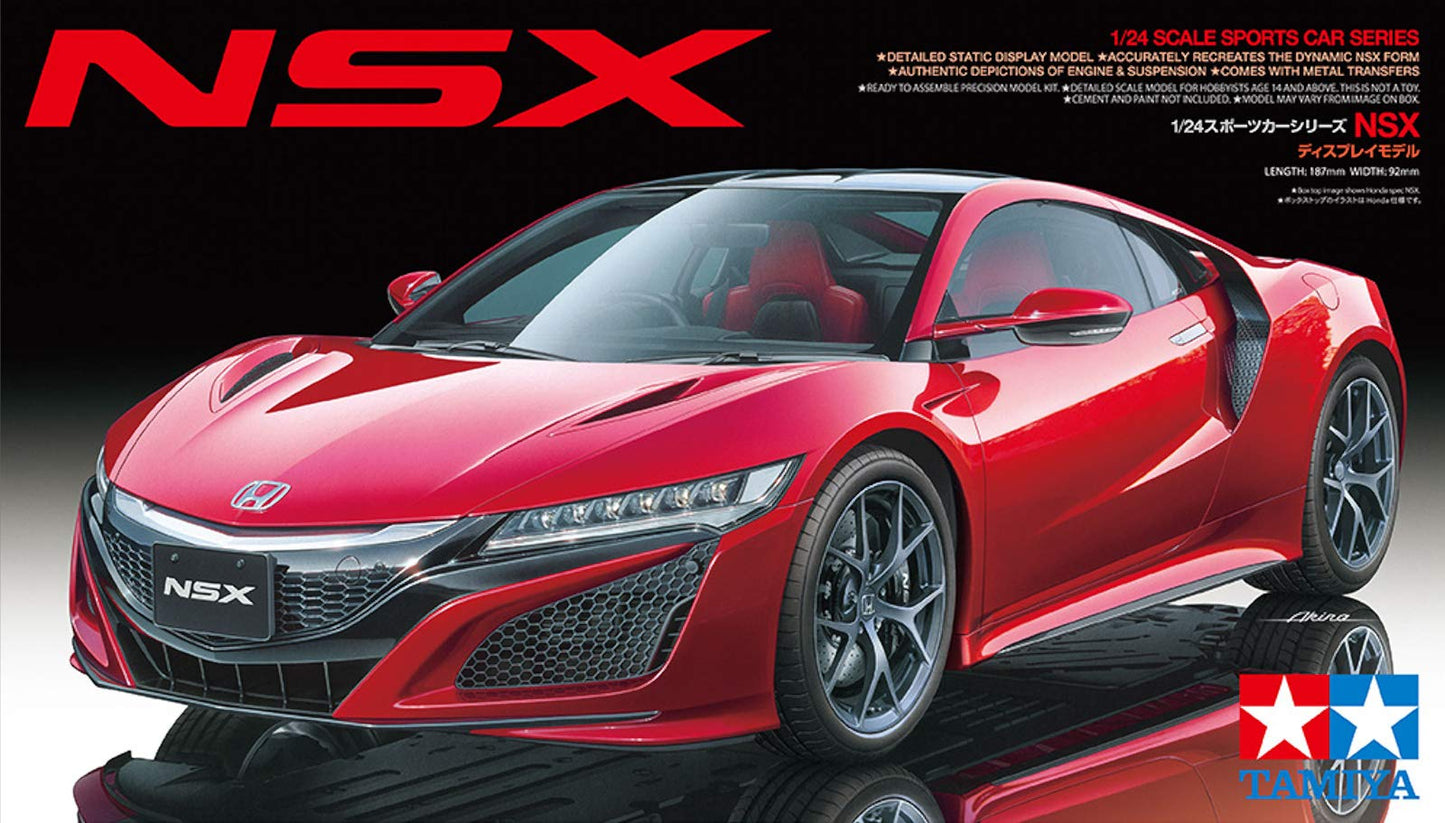 Tamiya 1/24 Sports Car Series No.344 Honda NSX Plastic Model 24344