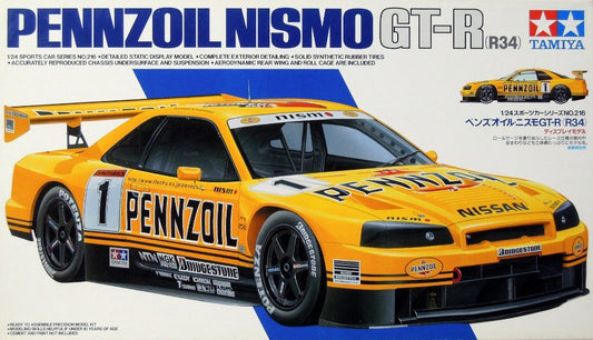 Tamiya 1/24 Sports Car Series Pennzoil GT-R (R34)