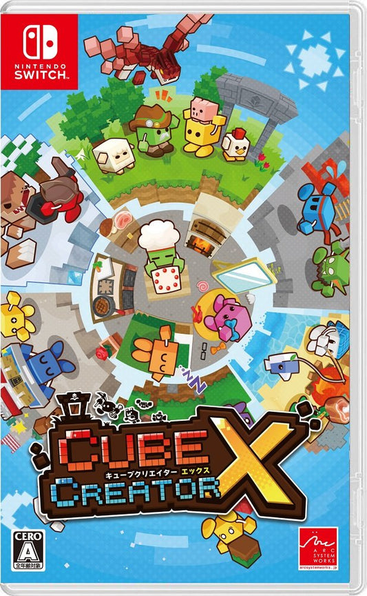 Cube Creator X Nintendo Switch Arc System Works Sealed Action