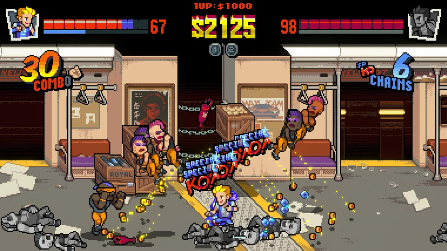 Double Dragon Gaiden Rise of the Dragons Nintendo Switch H2