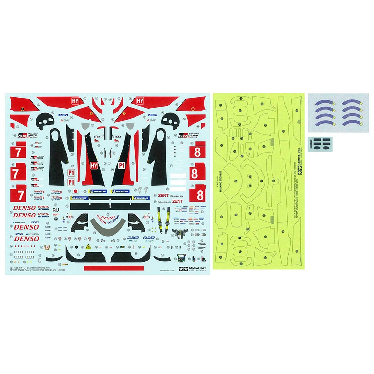 Tamiya 1/24 Special Scale Project Toyota Gazoo Racing TS050 HYBRID 2019