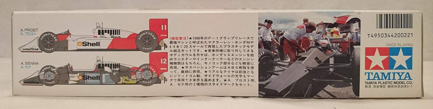 1/20 Tamiya McLaren MP4/4 Honda Marlboro
