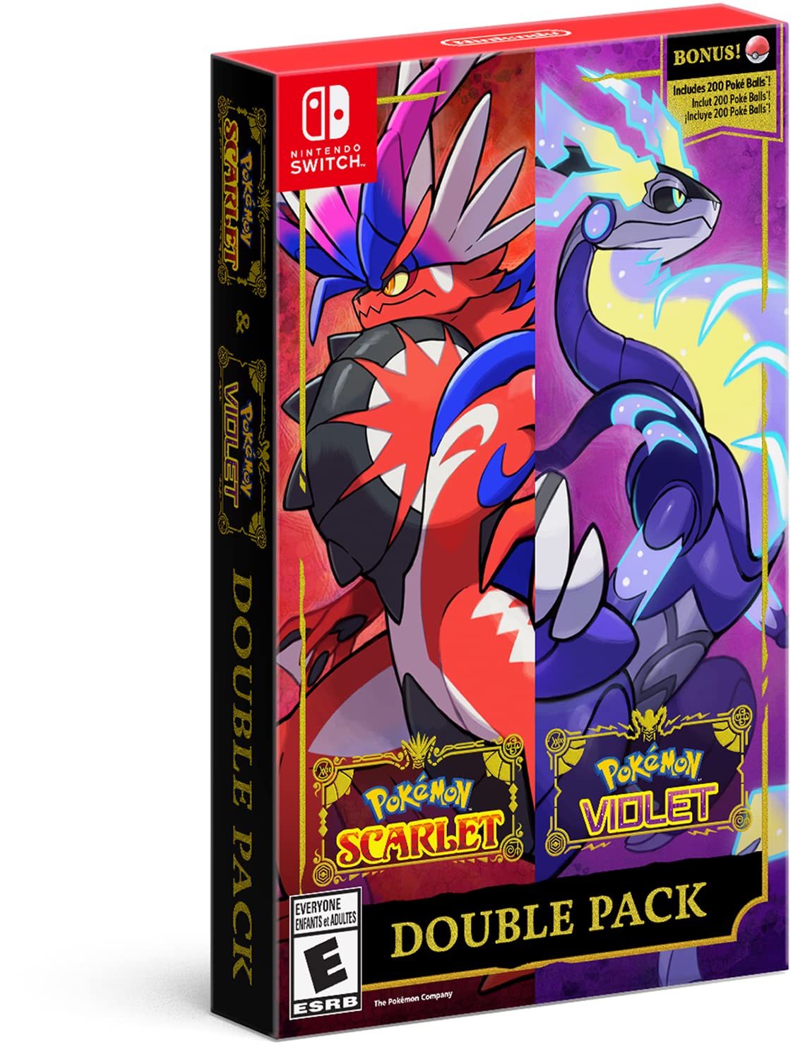 Pokémon Scarlet & Pokémon Violet Double Pack (Import Version: North America)