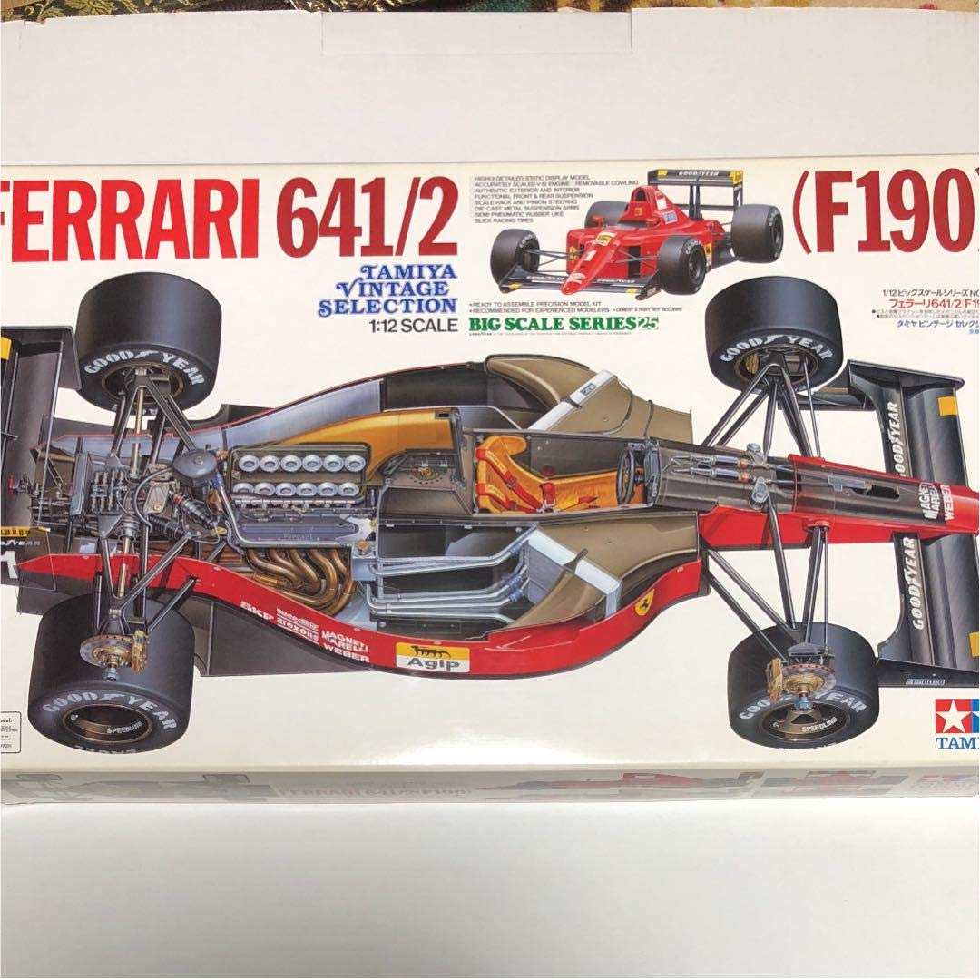 1/12 Big Scale Series Ferrari 641/2 (F190) Tamiya Vintage Selection