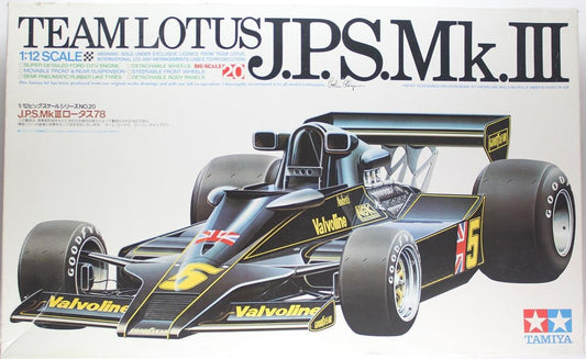 Tamiya 1/12 J.P.S Mk.III Lotus 78 (1/12 Big Scale Car: 12022)