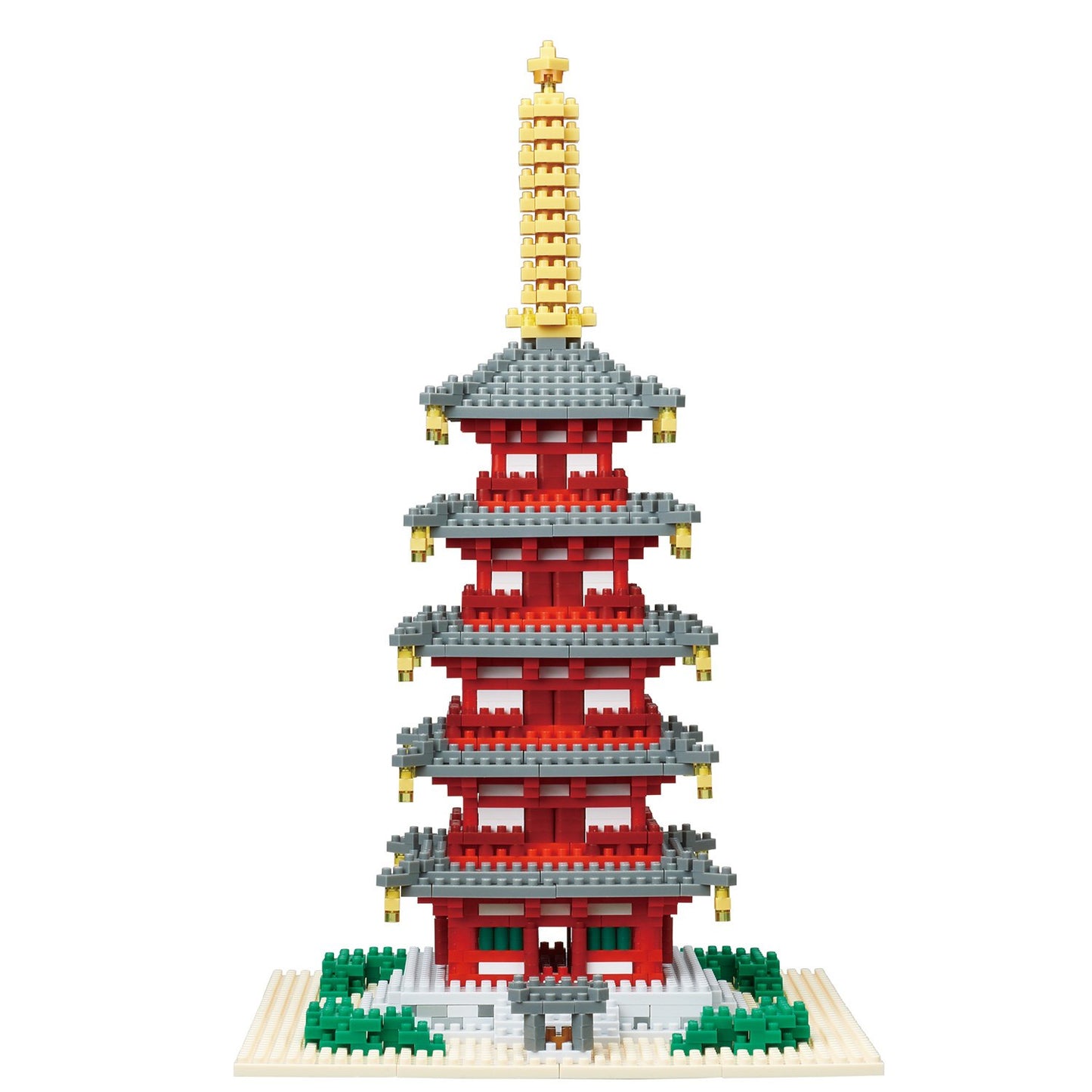 Kawada Nano Block Five-storied Pagoda Gojyu no Tou Deluxe Edition NB-031