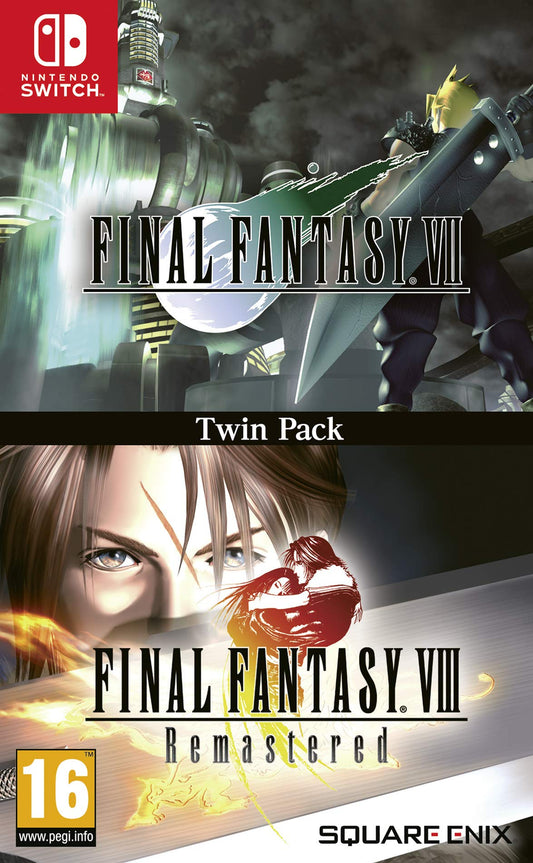Final Fantasy VII & VIII Twin Pack (Import Version: Asia) – Switch