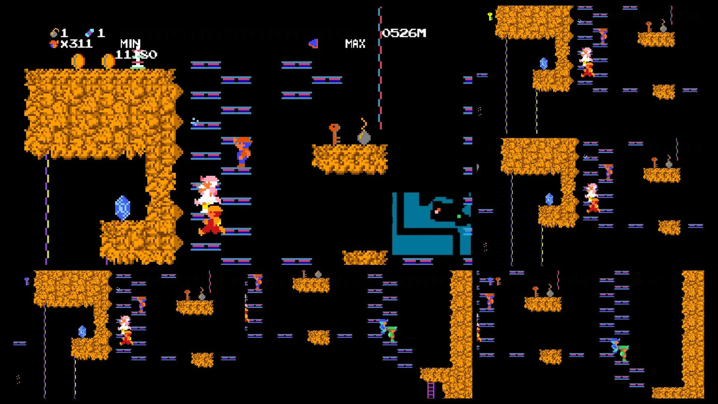 Ganso Minna de Super Spelunker - Switch