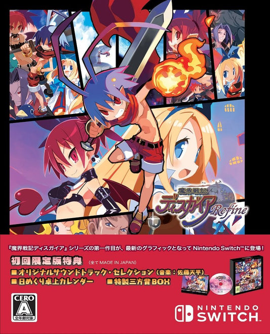 Makai Senki Disgaea Refine Limited Edition Nintendo Switch Nippon
