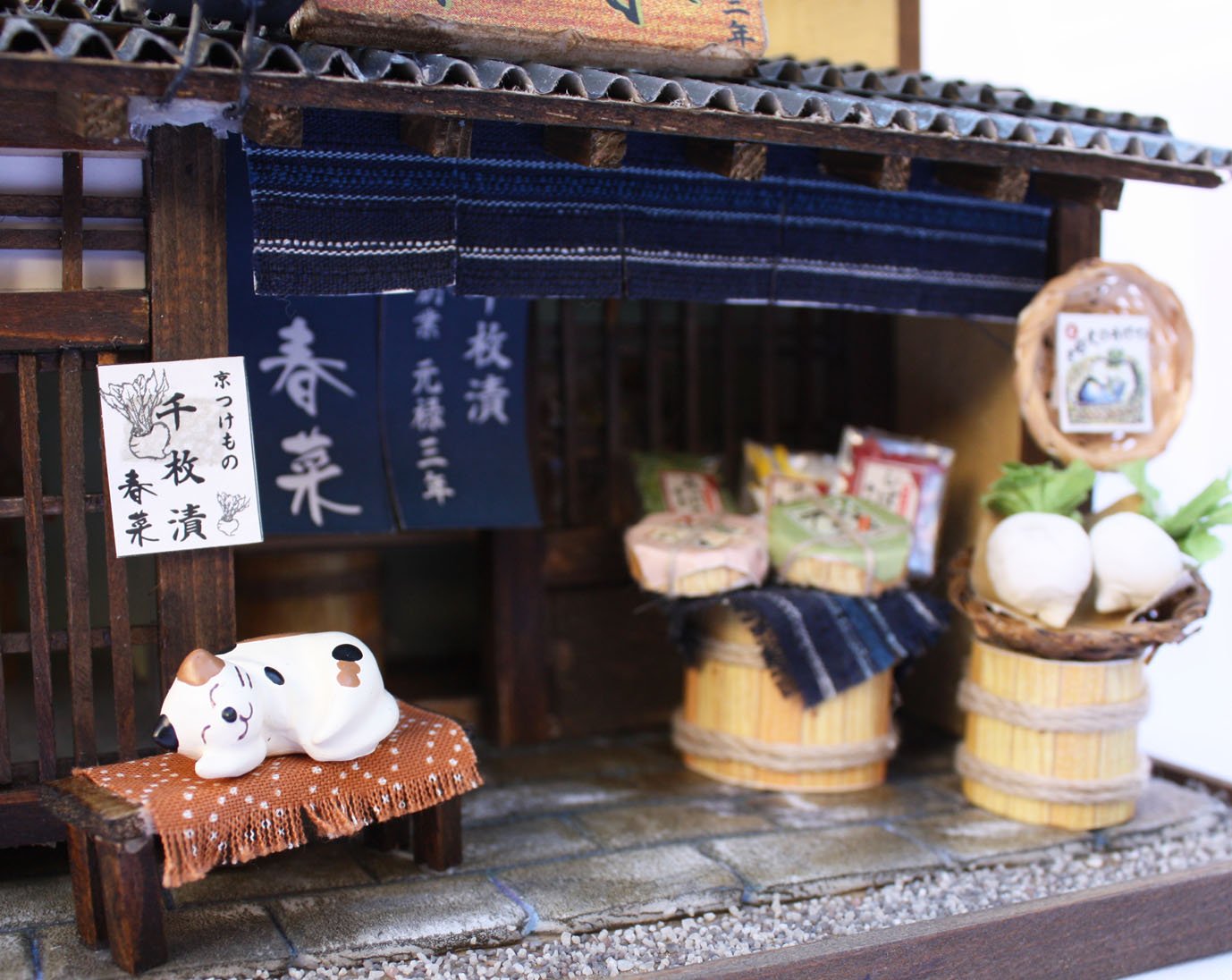 Billy Handmade Dollhouse Kit Kyoto Series Kyomachiya II Pickles Shop 8503