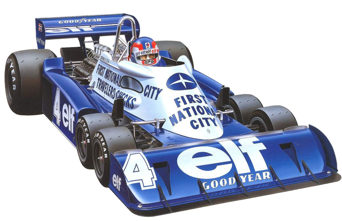 Tamiya 1/20 Grand Prix Collection Series No.53 Tyrrell P34 1977 Monaco GP Model 20053
