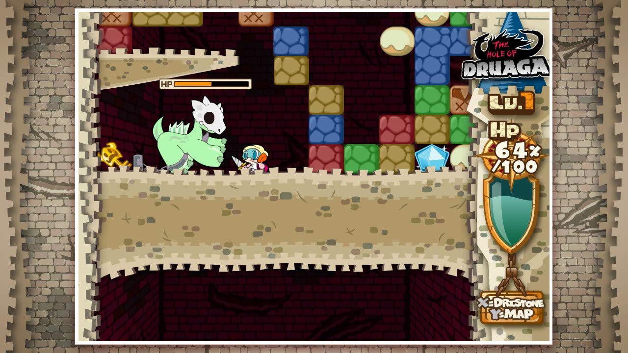 Mr. Driller Drill Land Nintendo Switch Bandai Namco Sealed Puzzle