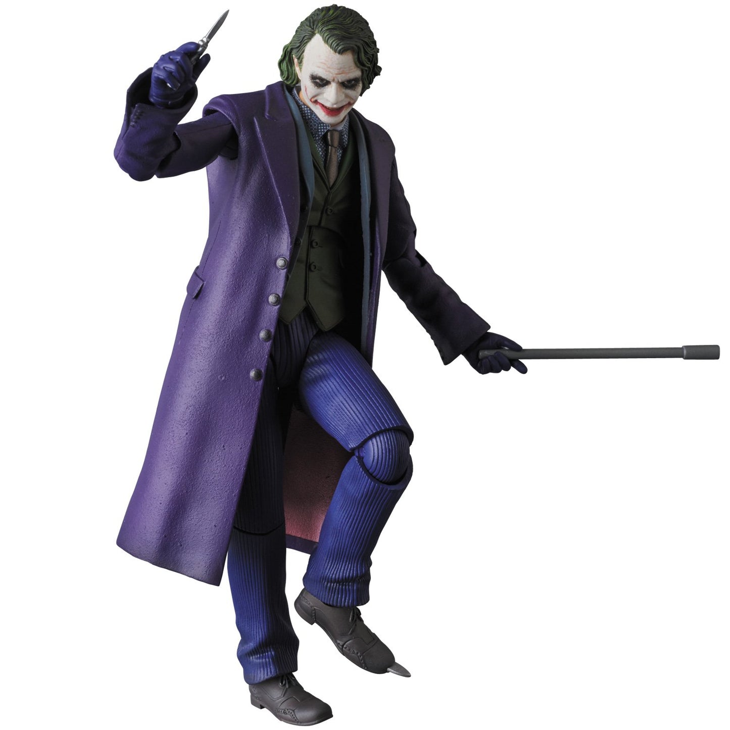 The Joker ver. 2.0 Batman The Dark Knight 6 in Action Figure DC MAFEX 051