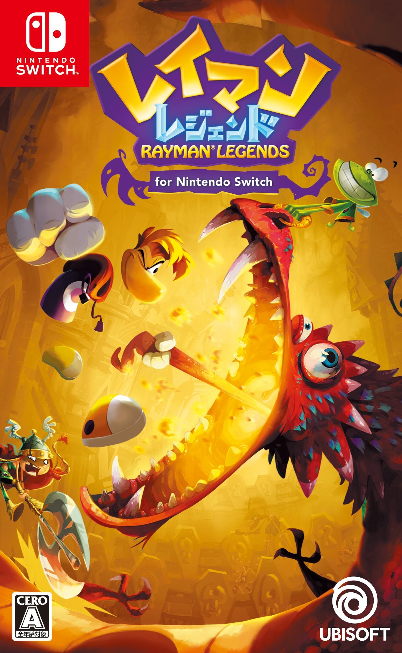 Rayman Legends Nintendo Switch Ubisoft Sealed Platformer New