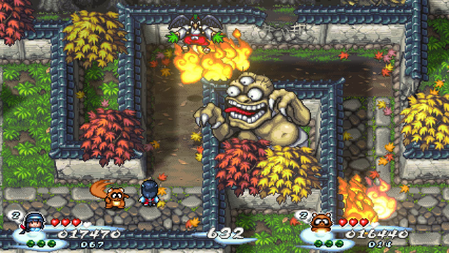 Pocky & Rocky Reshrined Nintendo Switch NatsumeAtari Sealed New