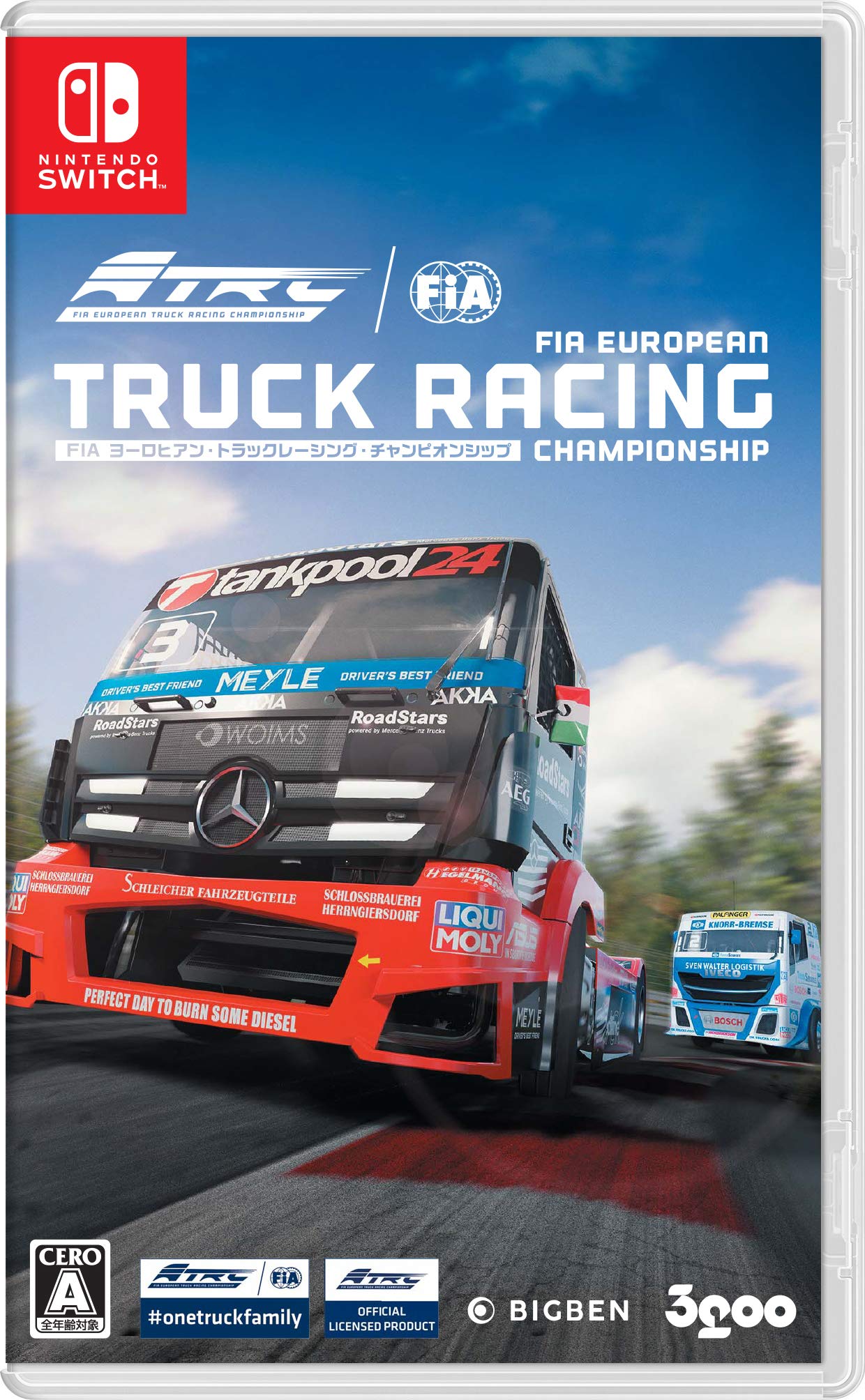 FIA European Truck Racing Championship Nintendo Switch 3goo Sealed