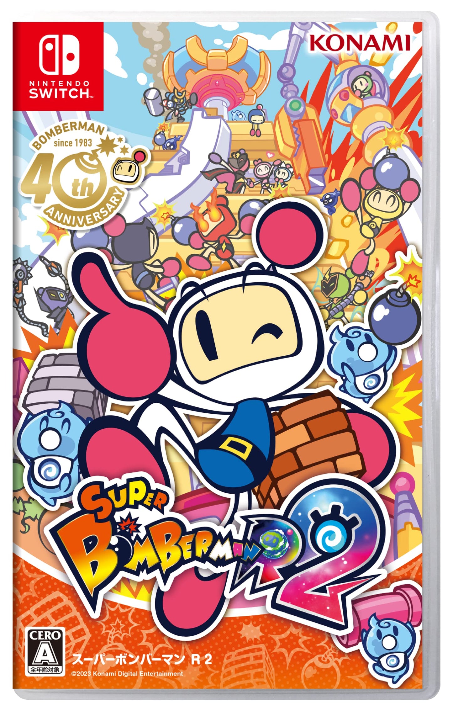 Super Bomberman R 2 Nintendo Switch Konami Sealed Action New