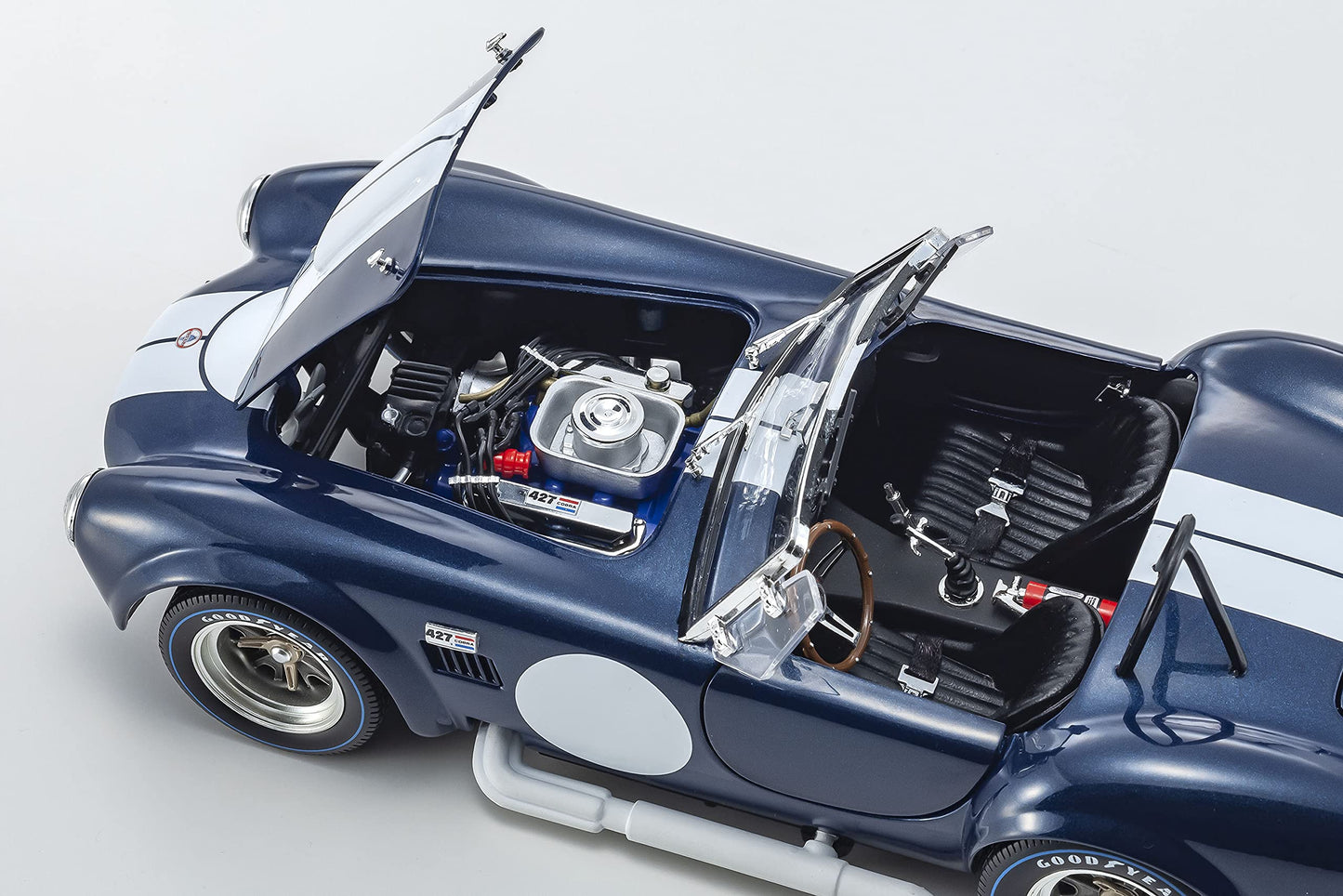 Kyosho Original 1/18 Shelby Cobra 427 S/C Dark Blue KS08047DBL