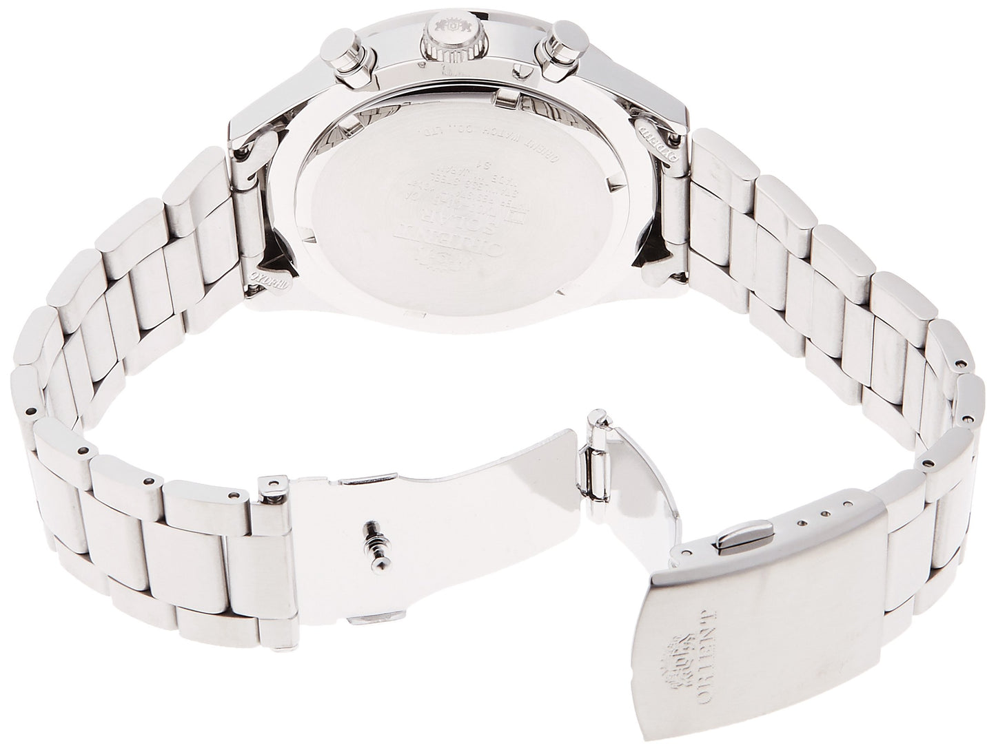 [ORIENT] Neo Seventies Wristwatch Solar Panda WV0011TX Mens Dark Gray