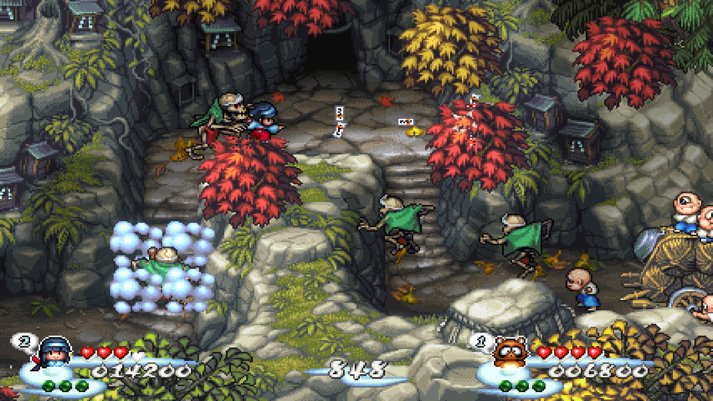 Pocky & Rocky Reshrined Nintendo Switch NatsumeAtari Sealed New