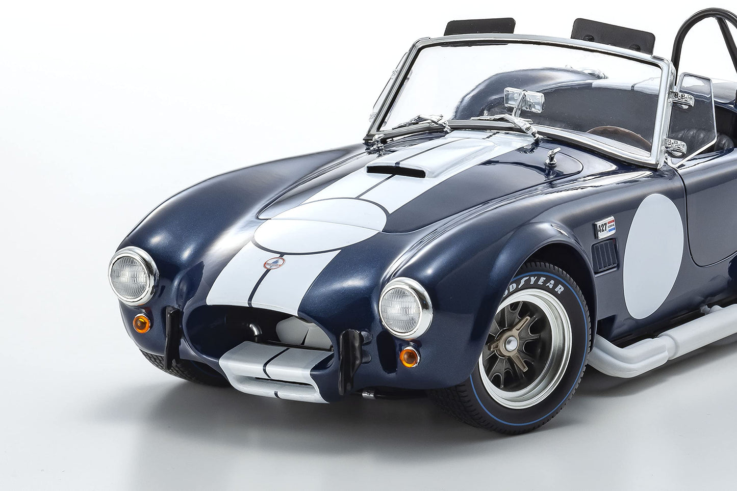 Kyosho Original 1/18 Shelby Cobra 427 S/C Dark Blue KS08047DBL