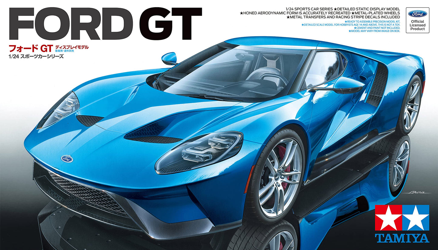 Tamiya 1/24 Sports Car Series No.346 Ford GT Plastic Model 24346