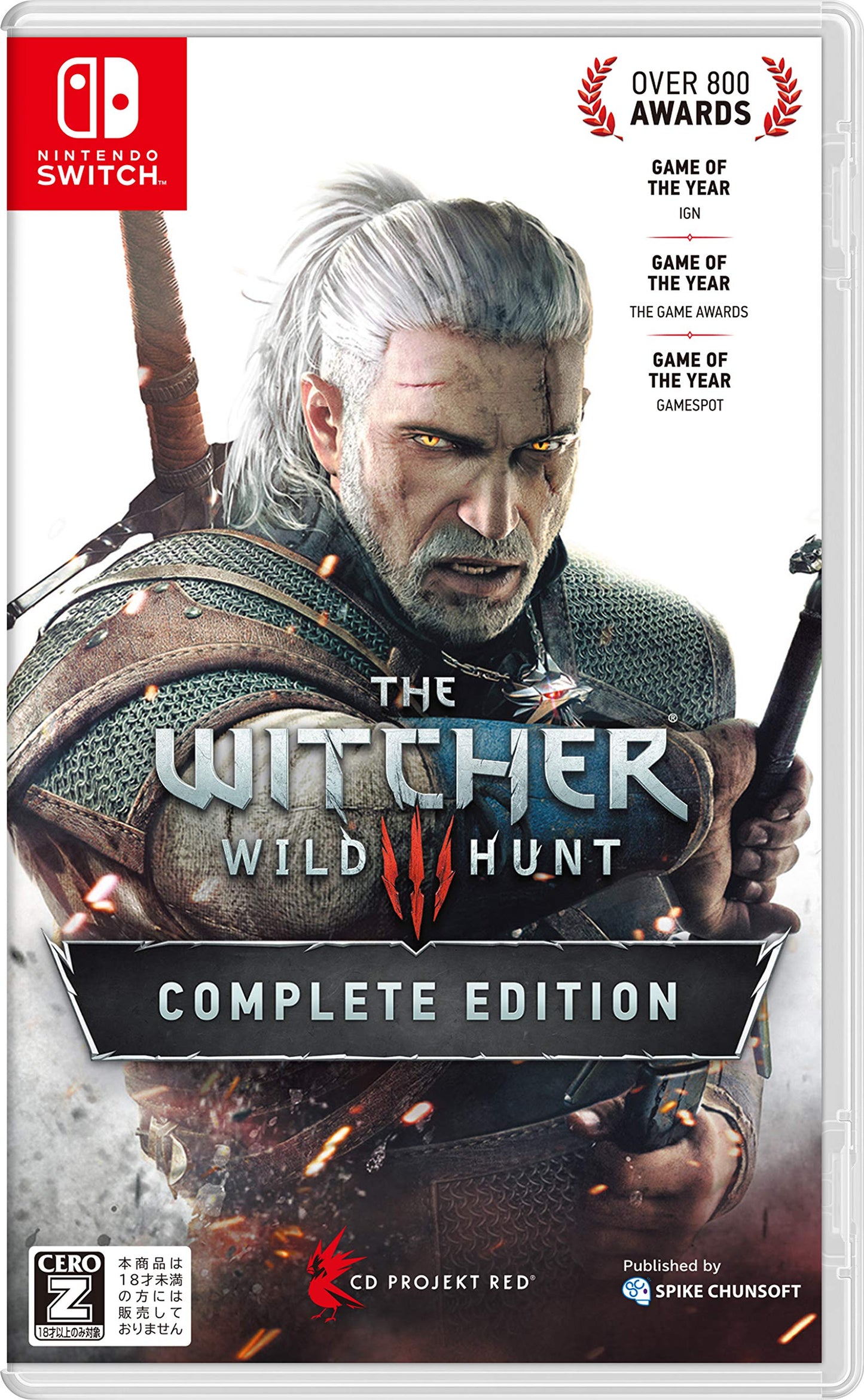 The Witcher 3: Wild Hunt Complete Edition - Switch [CERO Rating "Z"]