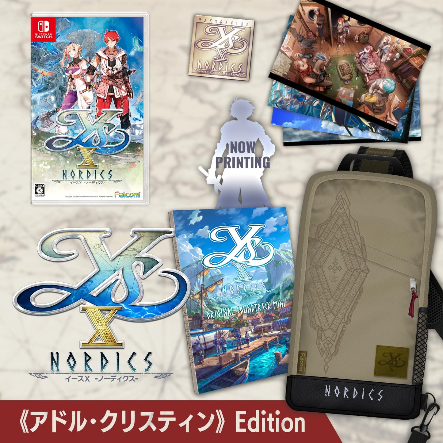 Ys X Nordics Adol Christin Limited Edition Nintendo Switch Falcom