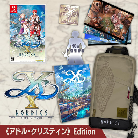 Ys X Nordics Adol Christin Limited Edition Nintendo Switch Falcom