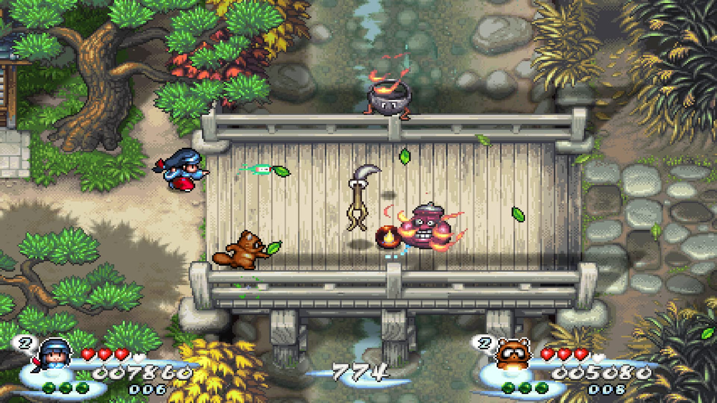 Pocky & Rocky Reshrined Nintendo Switch NatsumeAtari Sealed New