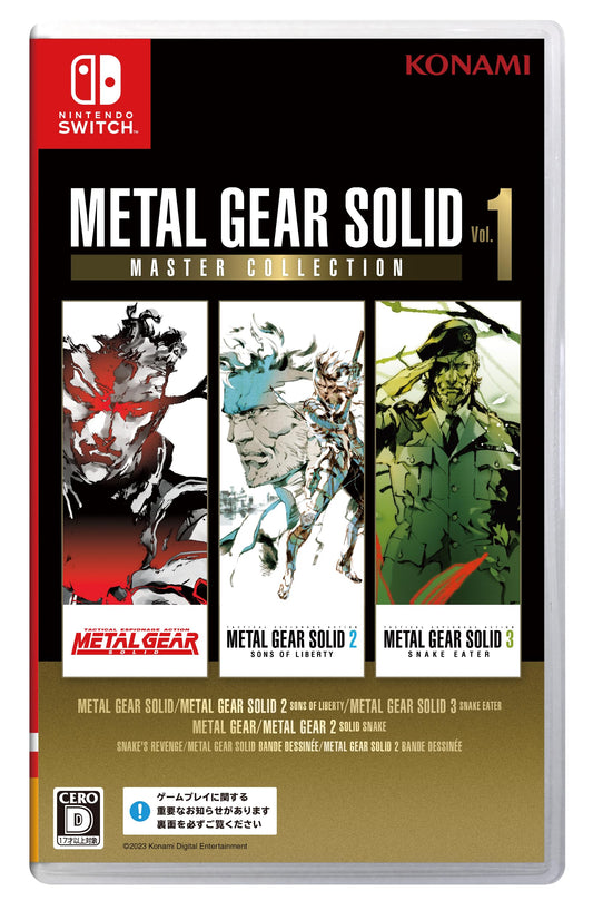 Metal Gear Solid Master Collection Vol. 1 Nintendo Switch Konami