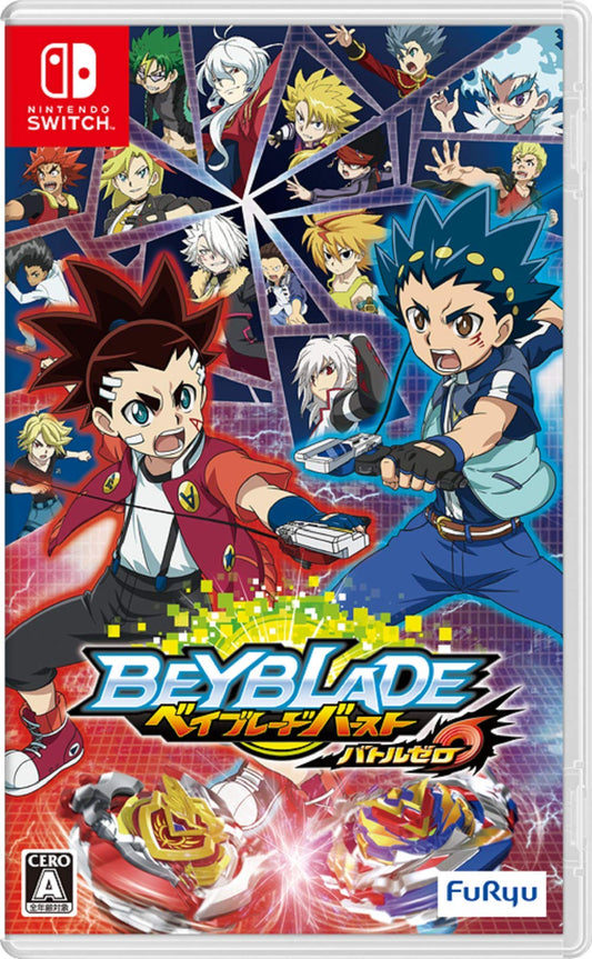 Beyblade Burst Battle Zero Nintendo Switch FuRyu Sealed Action New
