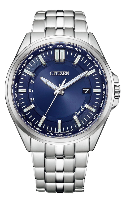 Citizen Watch Collection CB0017-71L Eco-Drive Radio Watch Direct Flight Wena 3 Equipped Model Men's Silver