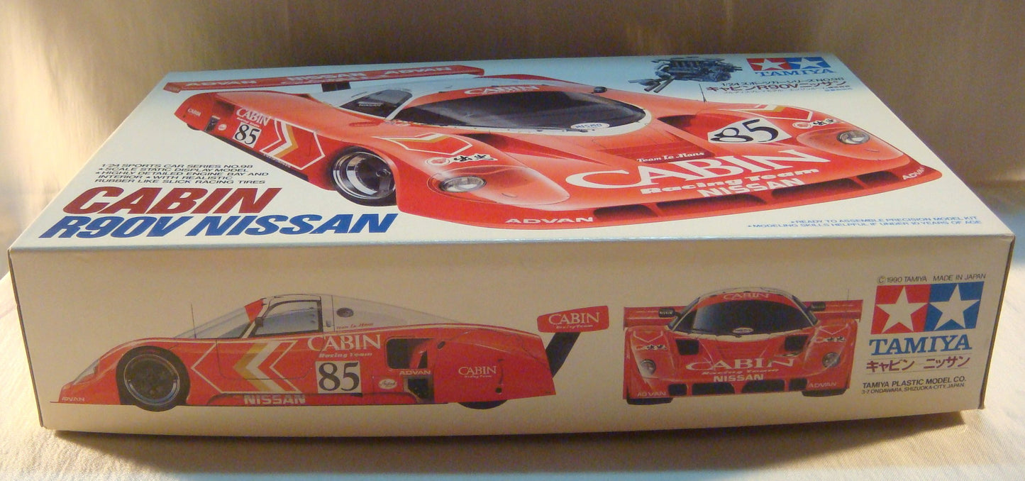 Tamiya 1/24 Cabin R90V Nissan (1/24 Sports Car: 24098)